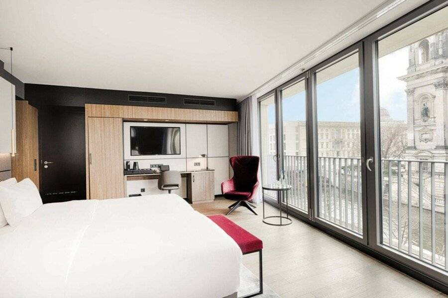 Radisson Collection Hotel, hotel bedroom,balcony,facade