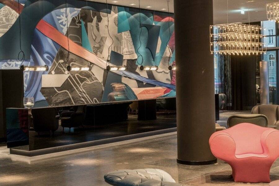 Motel One-Alexanderplatz lobby