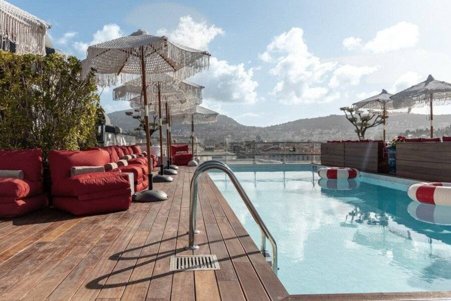 Boscolo Hotel & Spa rooftop pool,outdoor pool