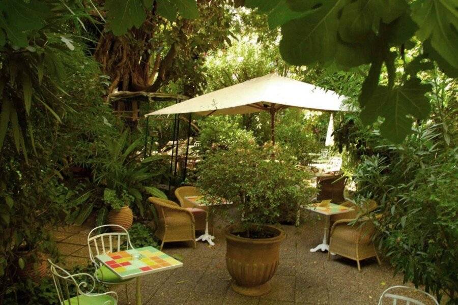 Le Windsor, Jungle Art Hotel garden,