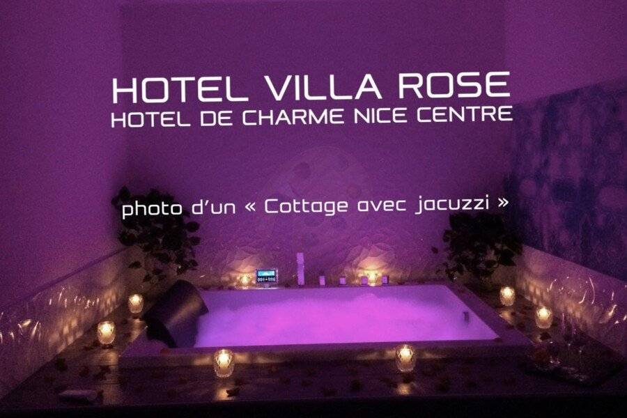 Hotel Villa Rose jacuzzi