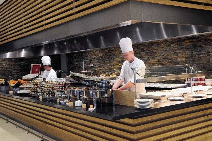 Novotel City restaurant,kitchen