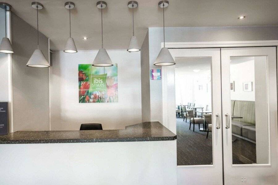 ibis Styles City lobby,front desk