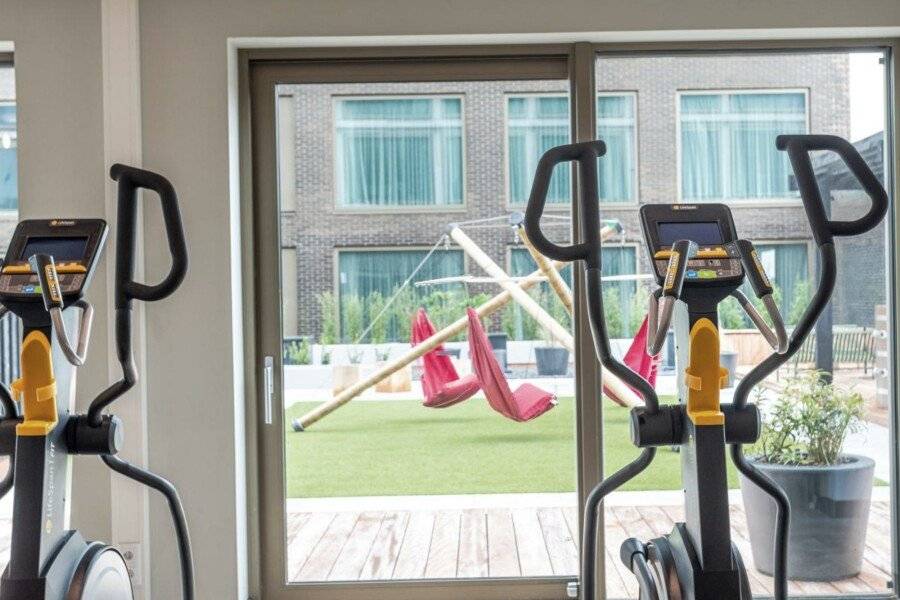 Olympic Hotel fitness centre,garden