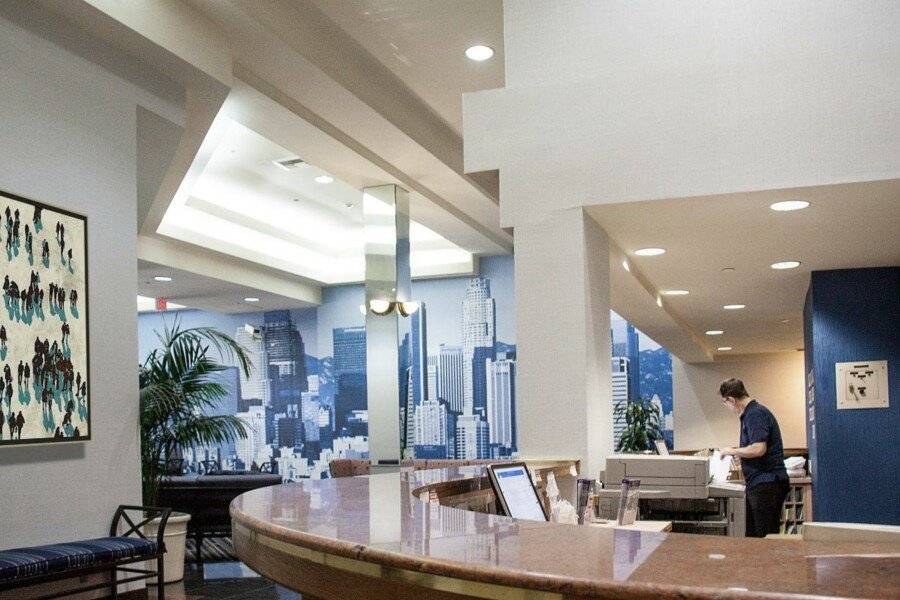 Kawada Hotel lobby,front desk,