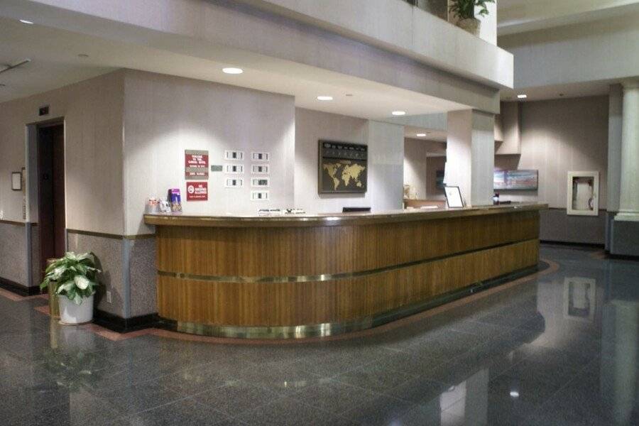 Kawada Hotel lobby,front desk