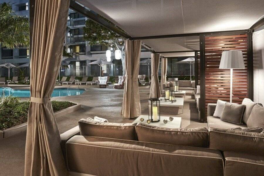 Hotel MDR Marina del Rey- a DoubleTree by Hilton outdoor pool,lounge