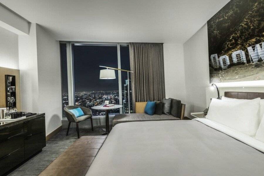 InterContinental - Downtown, an IHG Hotel hotel bedroom,city view