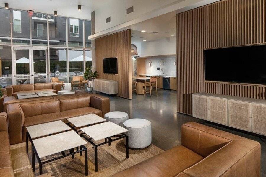 Modern Apartment Rentals lobby