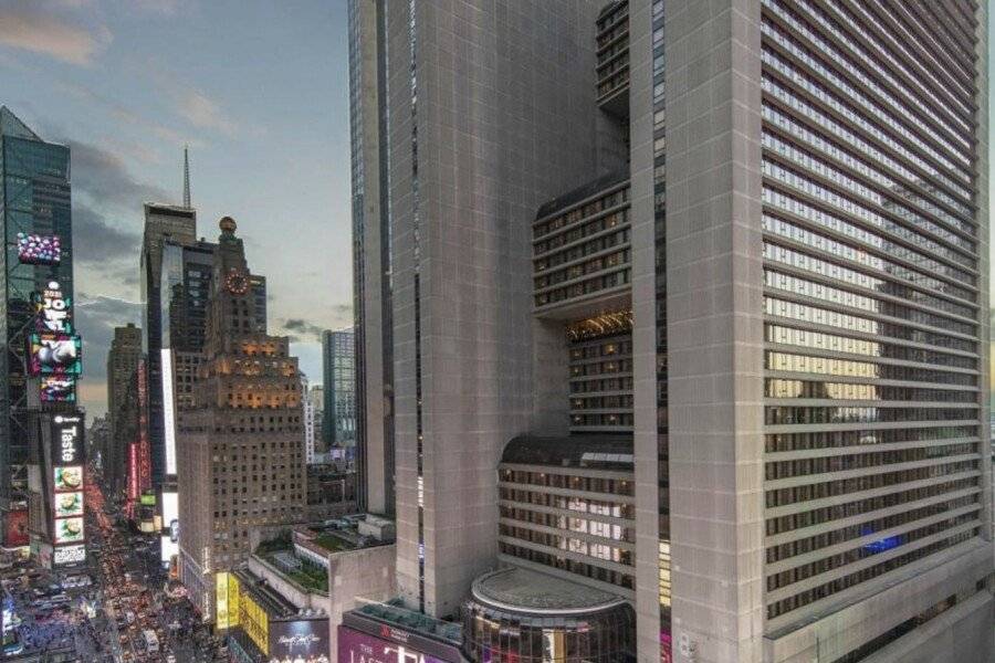 New York Marriott Marquis facade