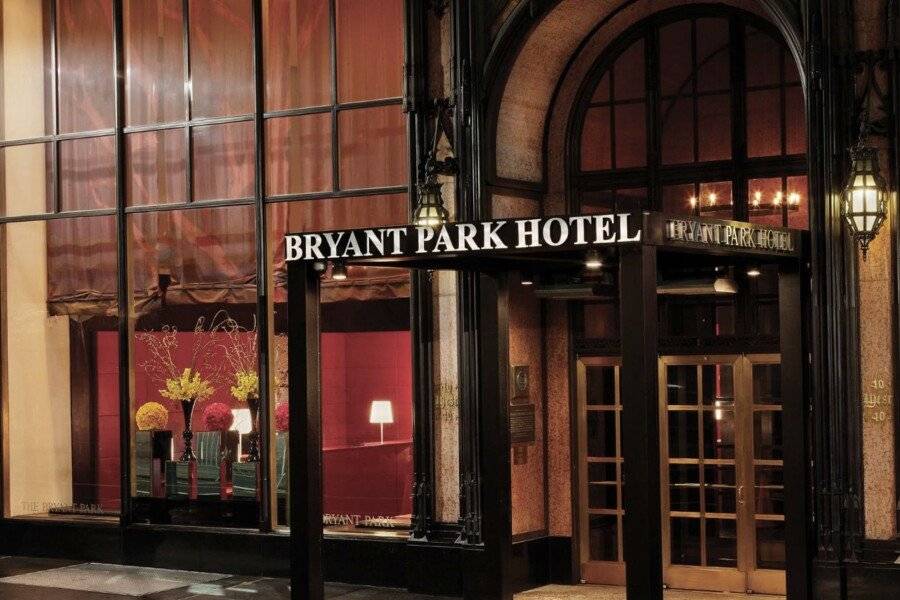 Bryant Park Hotel facade,hotel facade