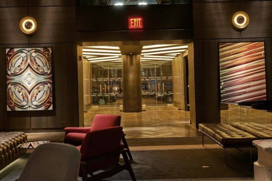 Paramount Hotel Times Square lobby