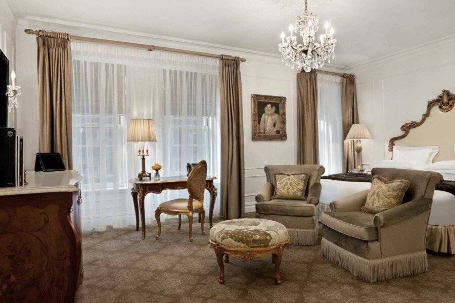 The Plaza hotel bedroom