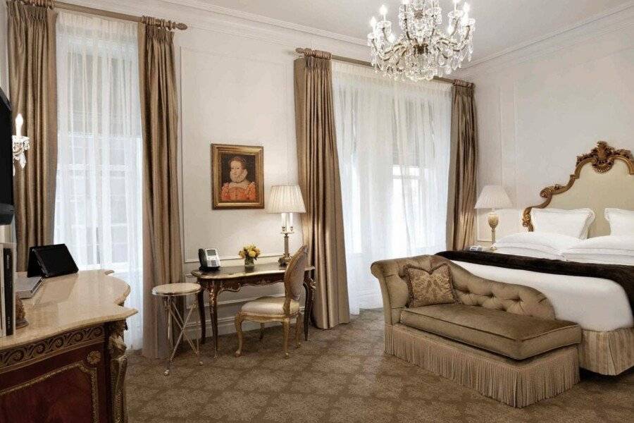 The Plaza hotel bedroom