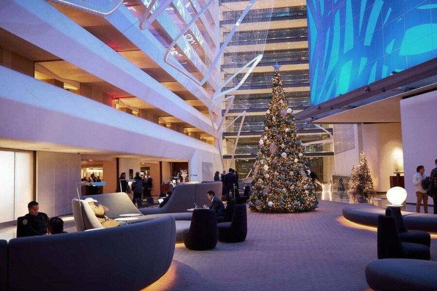 Conrad Downtown lobby,