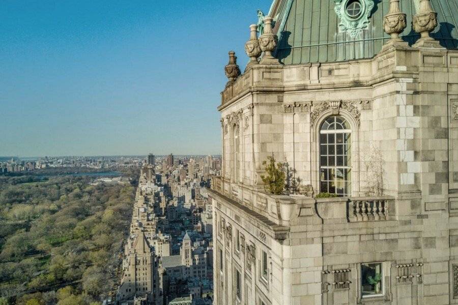 The Pierre, A Taj Hotel, facade,ocean view