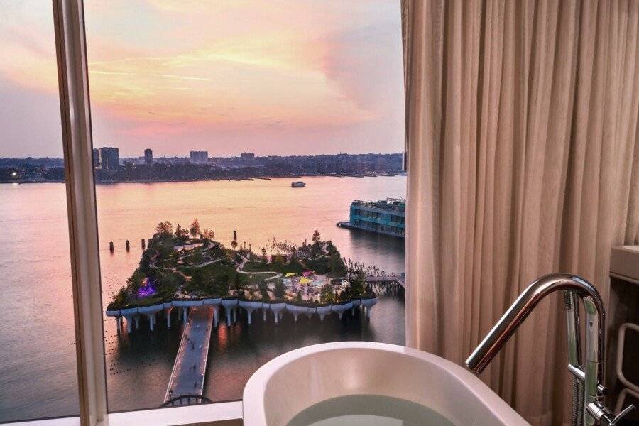 The Standard, High Line bathtub,ocean view