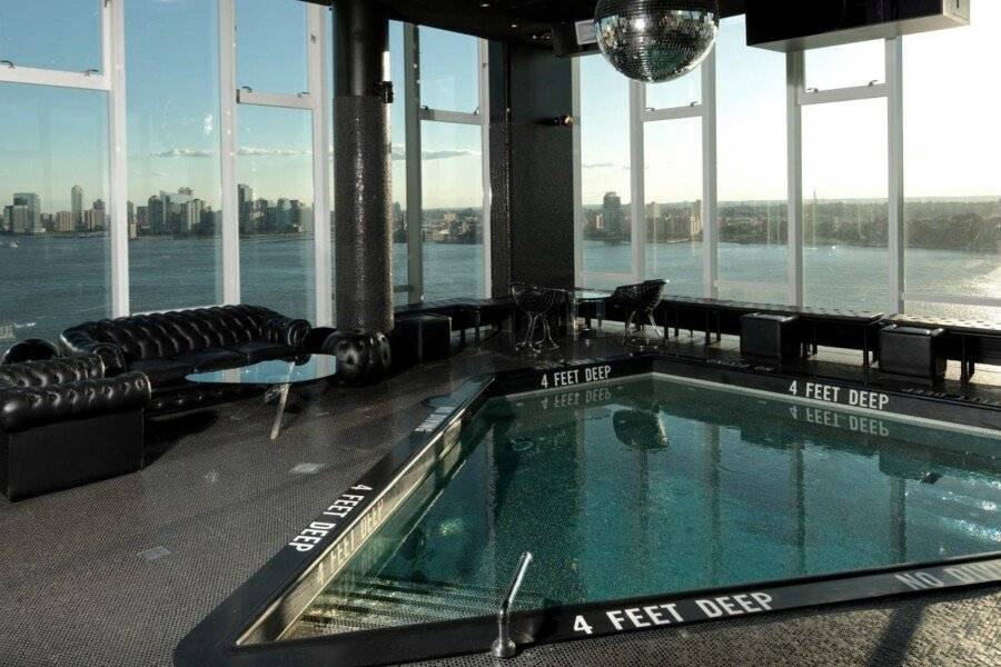 The Standard, High Line indoor pool,ocean view