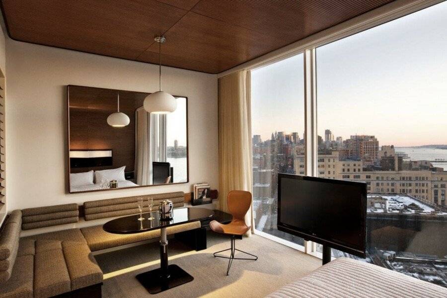 The Standard, High Line hotel bedroom,ocean view