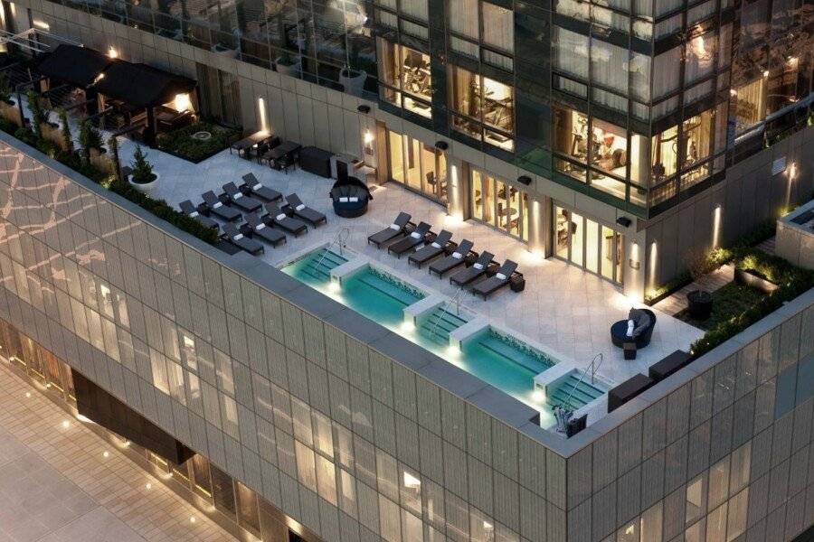 The Dominick Hotel rooftop pool, outdoor pool