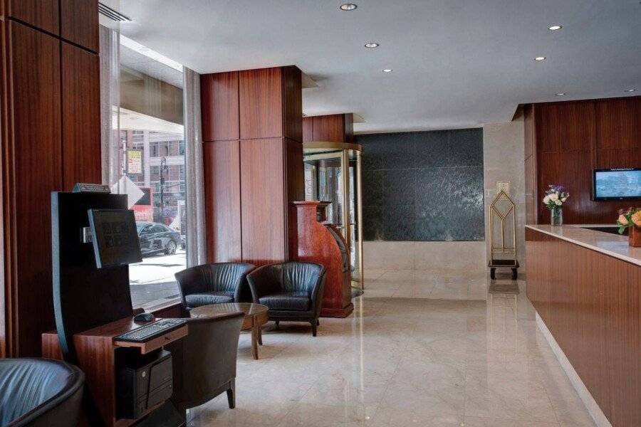 Residence Inn by Marriott Manhattan/Times Square lobby,front desk