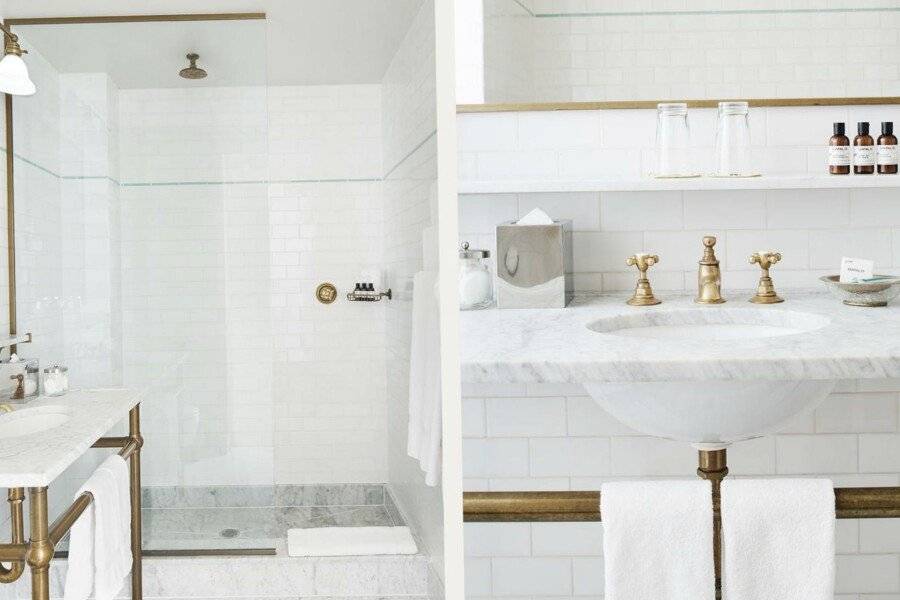 The Bowery Hotel , bathtub