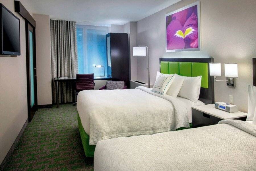 SpringHill Suites by Marriott Midtown Manhattan/Fifth Avenue hotel bedroom