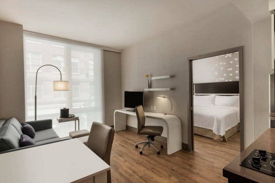 Homewood Suites Midtown Manhattan Times Square South hotel bedroom