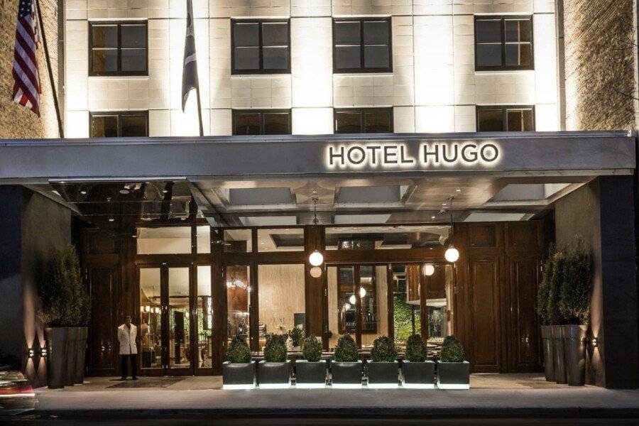 Hotel Hugo facade,hotel facade