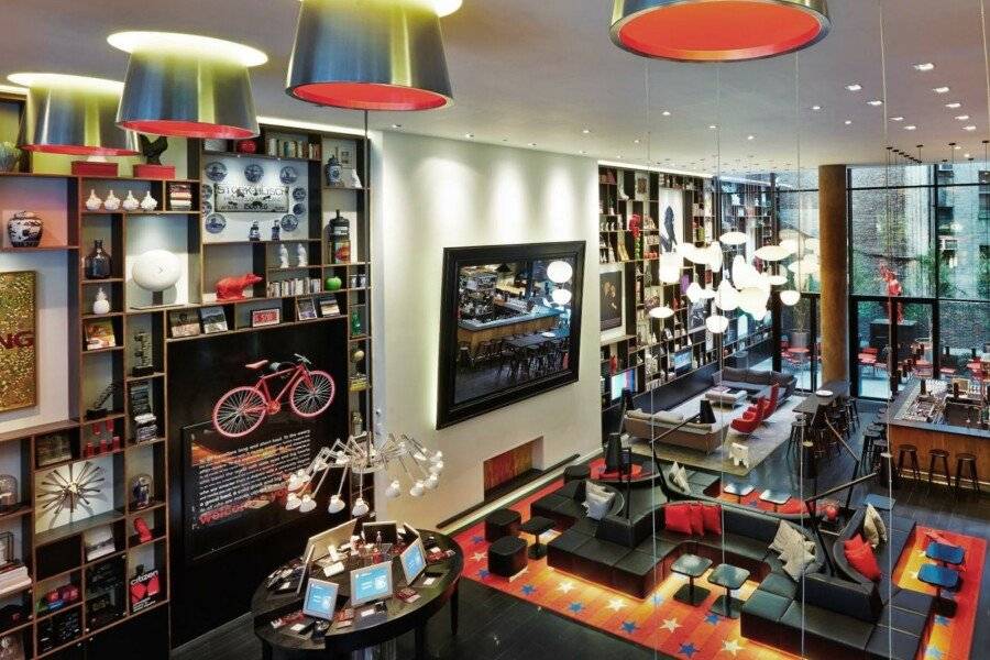 citizenM Times Square lobby