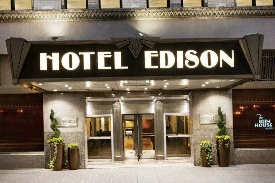 Hotel Edison Times Square facade