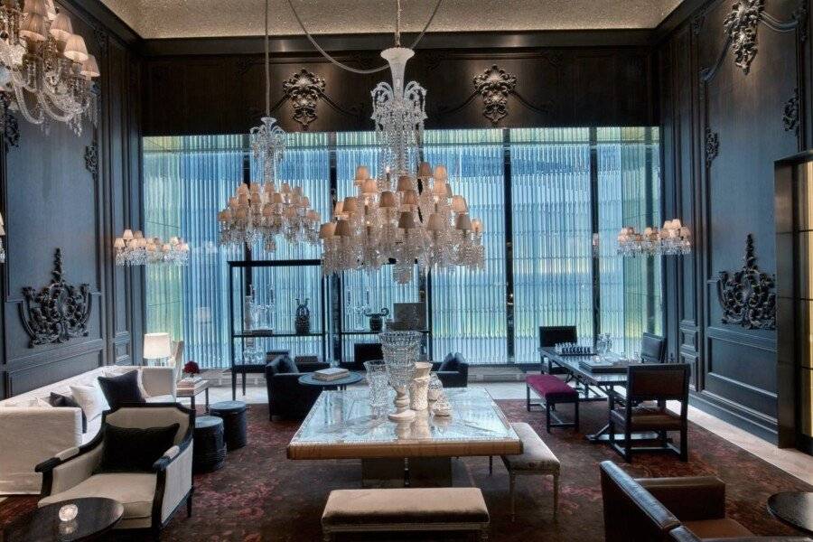 Baccarat Hotel and Residences lobby