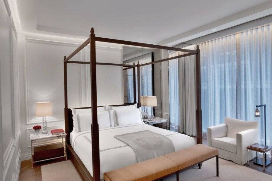 Baccarat Hotel and Residences hotel bedroom