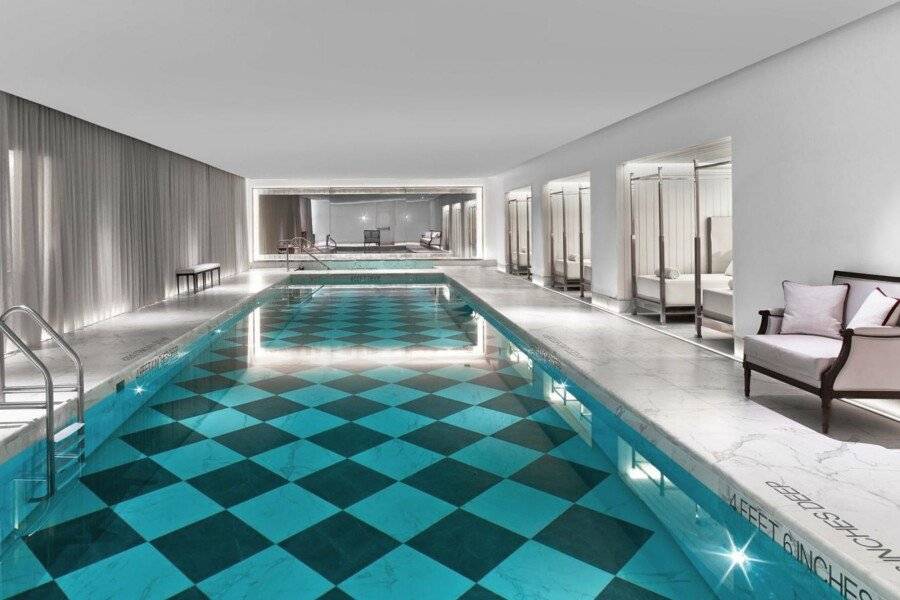 Baccarat Hotel and Residences indoor pool,spa