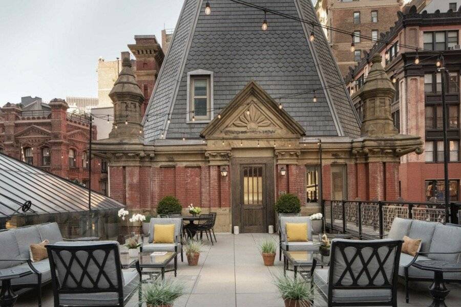 The Beekman, A Thompson Hotel, by Hyatt rooftop pool,facade