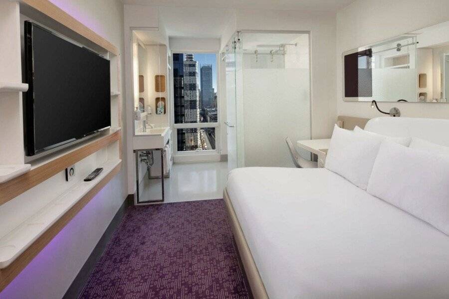 YOTEL Times Square hotel bedroom