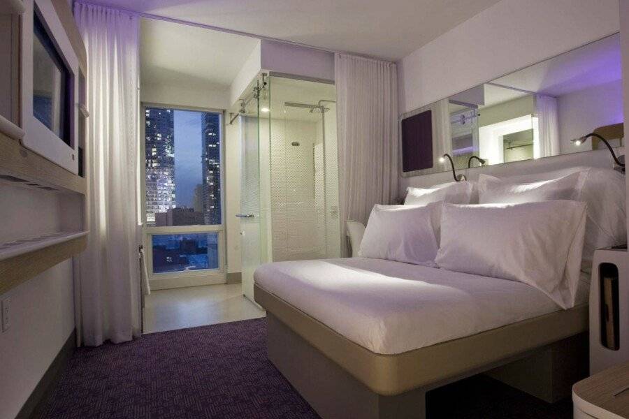 YOTEL Times Square hotel bedroom