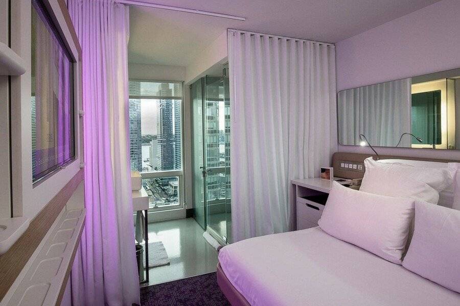 YOTEL Times Square hotel bedroom