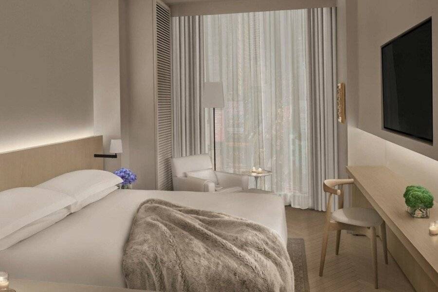 The Times Square EDITION hotel bedroom