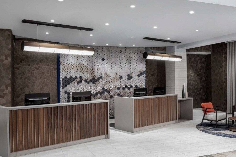 Hyatt Place City/Times Square front desk,lobby