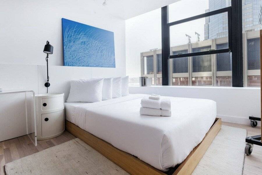 Placemakr Wall Street hotel bedroom