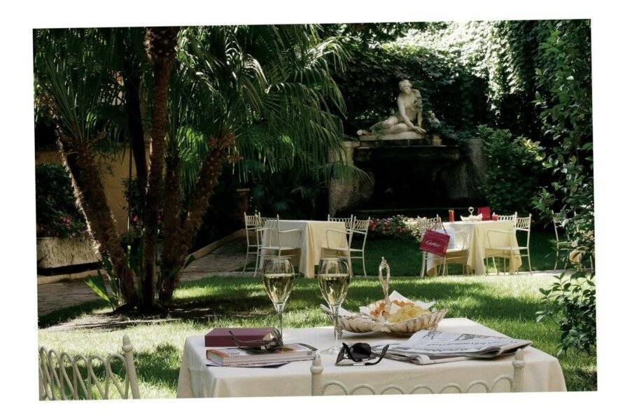 Hotel Quirinale garden,