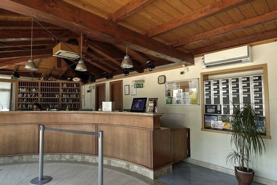 Flaminio Village Bungalow Park lobby,front desk,