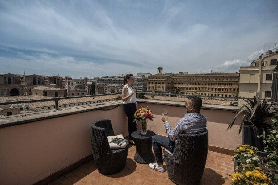 Hotel Diocleziano balcony,ocean view