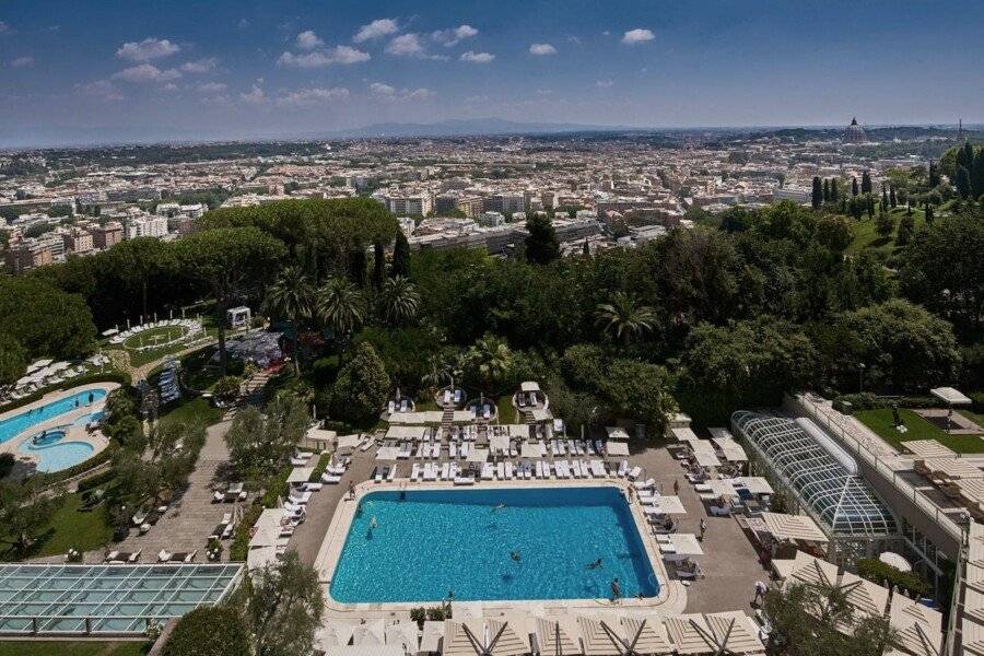 Rome Cavalieri, A Waldorf Astoria Hotel outdoor pool,garden,ocean view