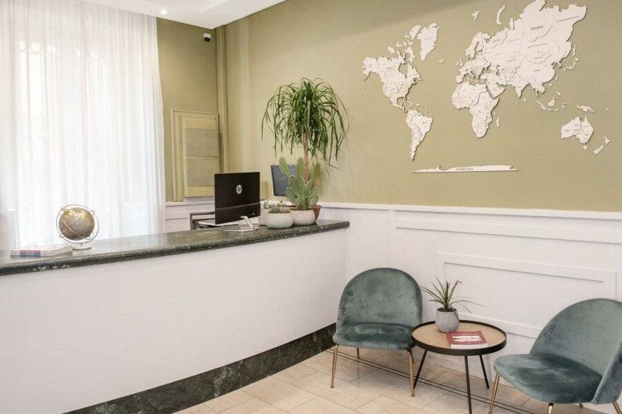 Hotel Parker - Gruppo BLAM HOTELS lobby,front desk,