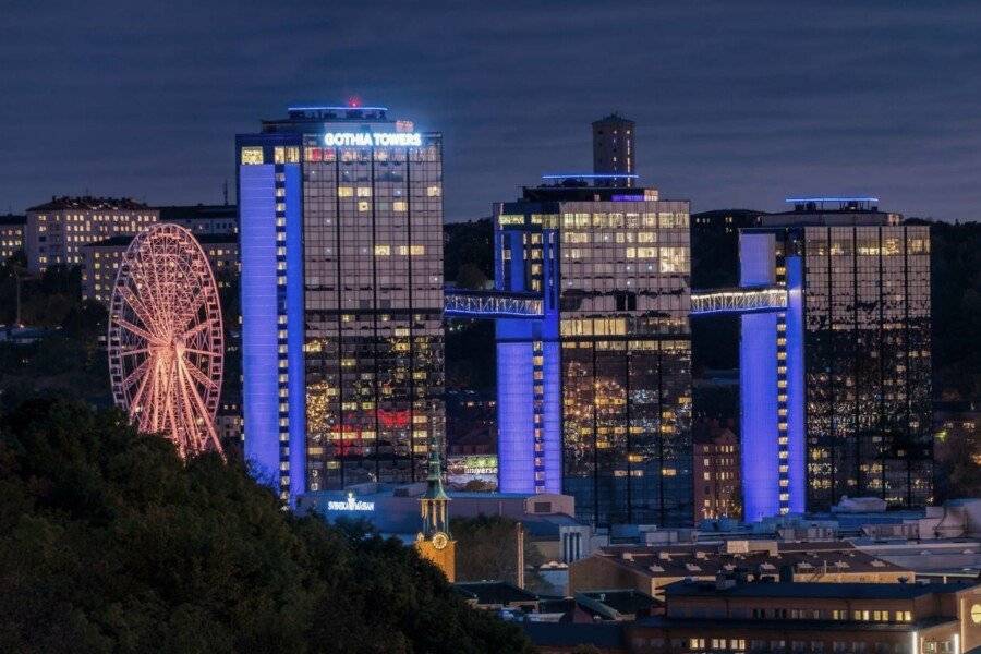 Gothia Towers & Upper House , facade