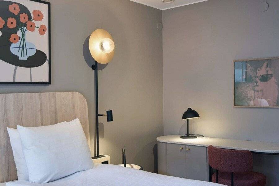 Scandic Europa hotel bedroom