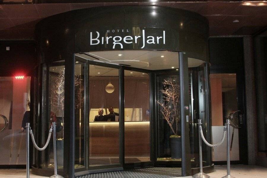 Hotel Birger Jarl ,hotel facade,front desk