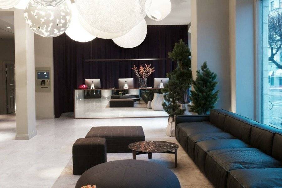 Nobis Hotel, a Member of Design Hotels™ lobby,front desk